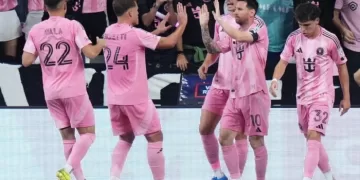 Messi marks new stadium with goal