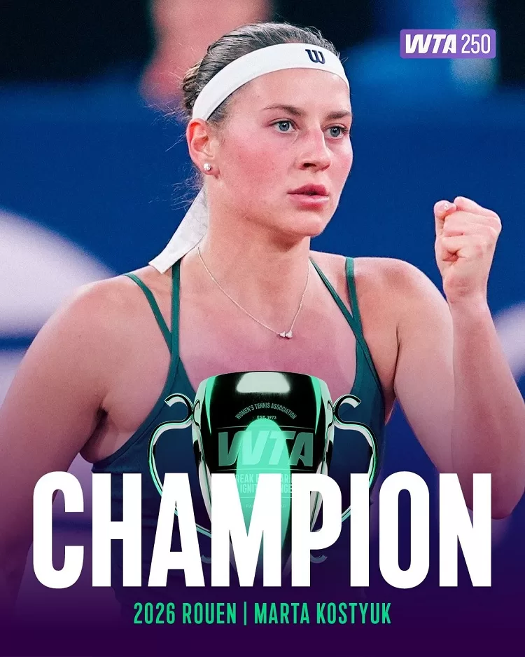 Kostyuk takes Rouen WTA crown 12 - Egyptian Gazette