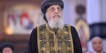 Pope Tawadros leads Good Friday prayers at Abbassia Cathedral 1 - Egyptian Gazette Pope Tawadros