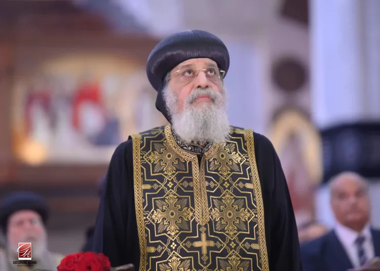 Pope Tawadros leads Good Friday prayers at Abbassia Cathedral 11 - Egyptian Gazette Pope Tawadros