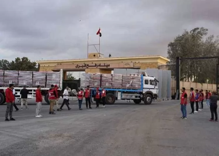 Aid, fuel enter Gaza after weekend pause 12 - Egyptian Gazette