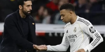 Real Madrid’s Arbeloa defends Mbappe