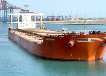E. Port Said welcomes largest dry bulk vessel ever to dock in Egypt