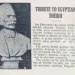 Late sheikh Salama Hegazi honoured in Cairo 1931