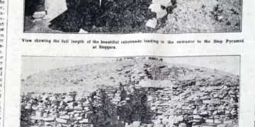 Ancient glories of third dynasty revealed at Saqqara