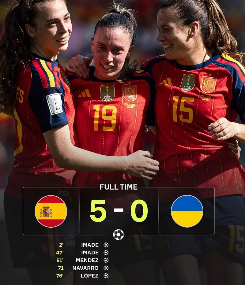 Spain boosts women’s W. Cup hopes 12 - Egyptian Gazette