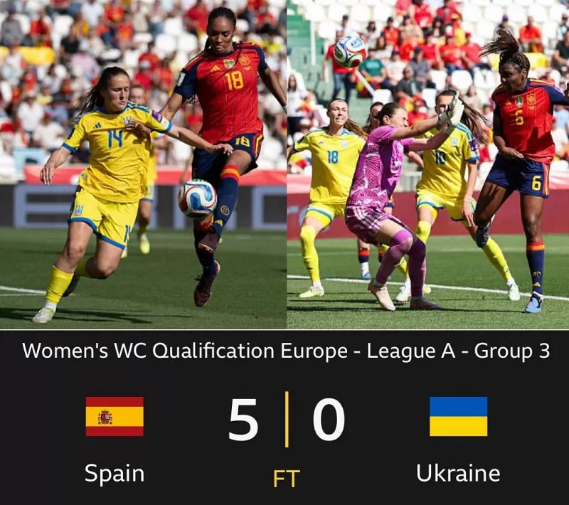 Spain boosts women’s W. Cup hopes 16 - Egyptian Gazette