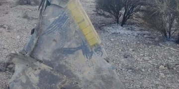 Images of the alleged downed aircraft were circulated widely on social media