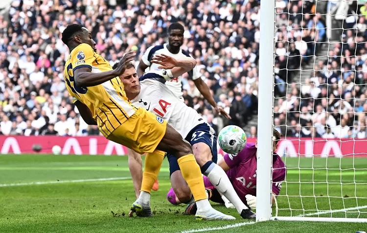 Brighton hits Spurs EPL survival hopes 21 - Egyptian Gazette