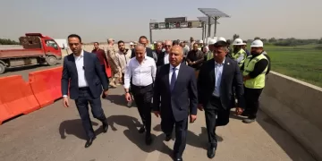 Wazir inspects smart transportation system on Shubra–Banha highway