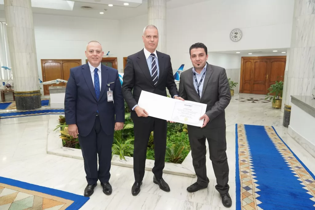  EgyptAir maintenance teams achieve technical milestone 18 - Egyptian Gazette