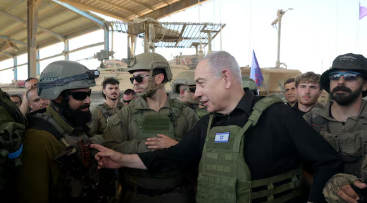 Netanyahu visits parts of S. Lebanon under Israeli military control