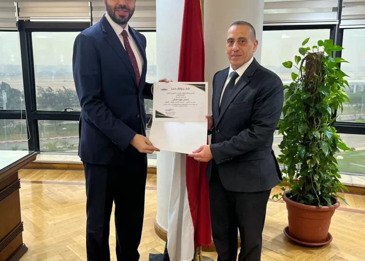 Head of Civil Aviation Authority honours ICAO regional expert in Cairo 12 - Egyptian Gazette