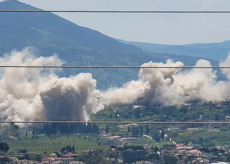 Israeli airstrikes kill 4 people in southern Lebanese village 12 - Egyptian Gazette