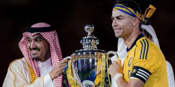 Ronaldo clinches Saudi crown with brace