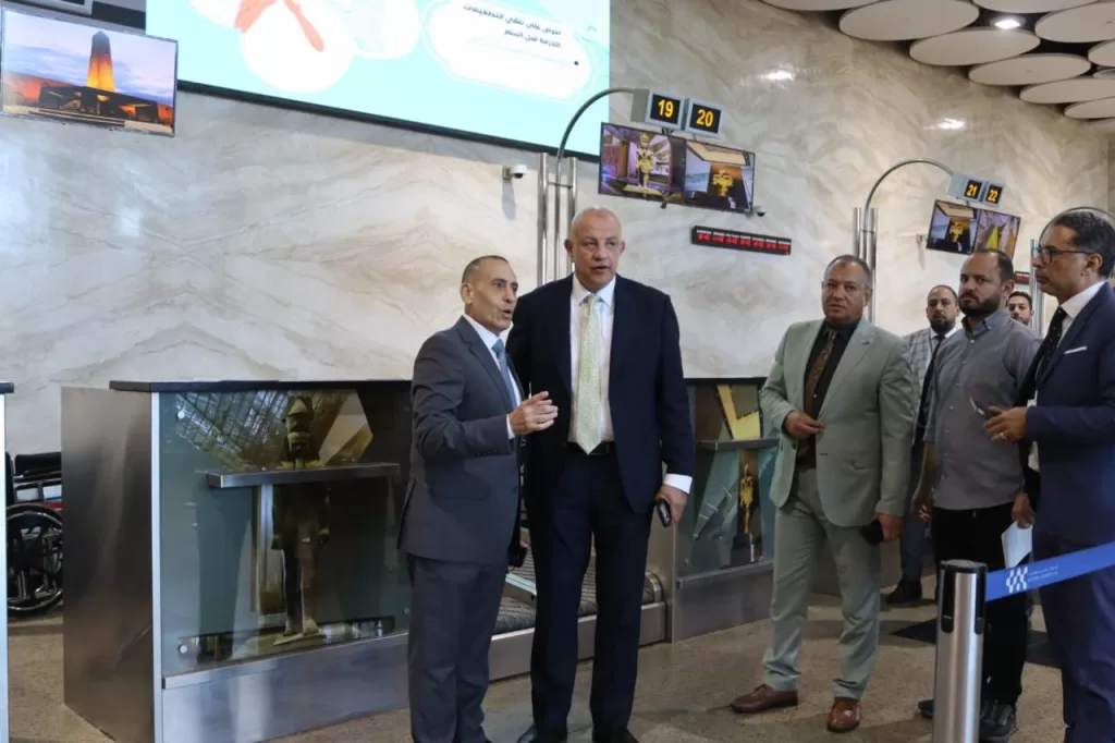 HCSEI reviews development projects at Sphinx International Airport 16 - Egyptian Gazette HCSEI reviews development projects at Sphinx International Airport 15 - Egyptian Gazette
