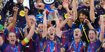 Barca wins Women’s Champions League 1 - Egyptian Gazette Barca wins Women’s Champions League
