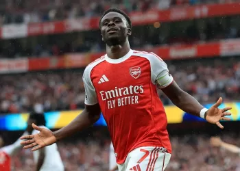 Saka in form ahead of Atletico test