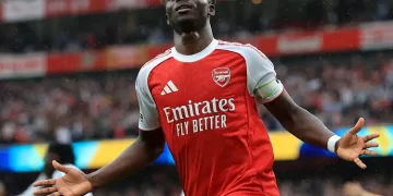Saka in form ahead of Atletico test
