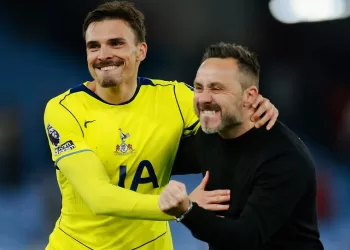 De Zerbi impressed by Gallagher at Spurs