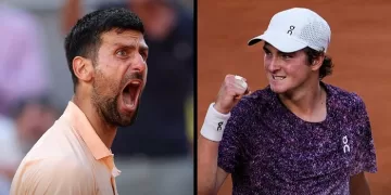 Djokovic faces Fonseca in Paris