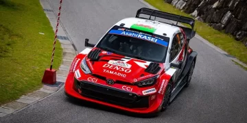 Evans leads Japan rally opener