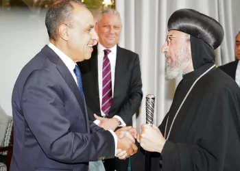 FM meets Coptic Bishop in London