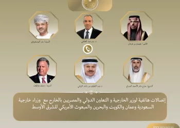 Egypt’s FM holds intensive calls with gulf counterparts, U.S. Envoy on regional de-escalation