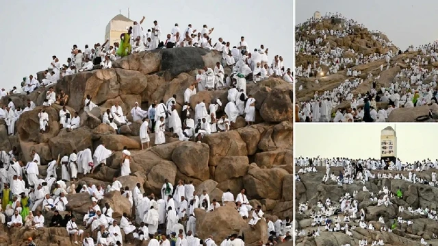Muslim pilgrims converge on Arafat for prayers, worship as Hajj reaches its peak 14 - Egyptian Gazette