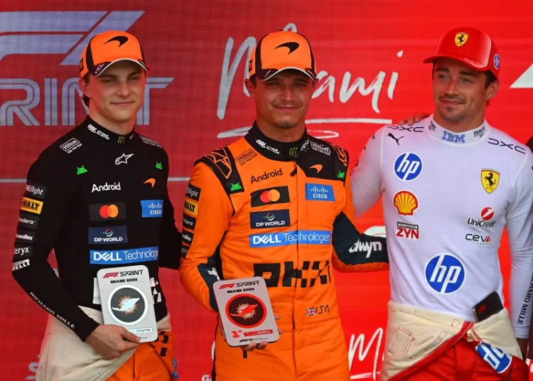 Norris tops Miami sprint 11 - Egyptian Gazette