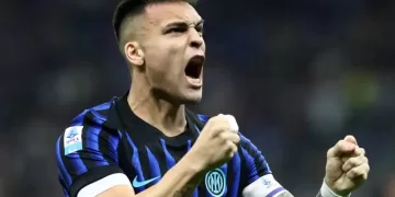 Martinez celebrates Inter triumph