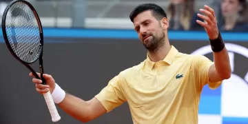 Djokovic shocked at Italian Open