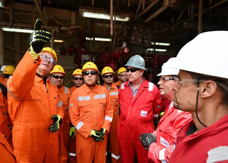 PM inspects drilling rig Al-Qaher-II after major gas find 10 - Egyptian Gazette