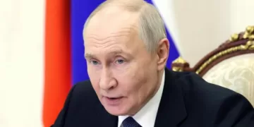 Putin lands in China for trip that aims to show unshakeable ties after Trump pomp