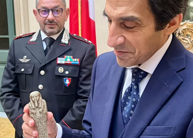Egypt restores smuggled ancient artefacts from Italy 10 - Egyptian Gazette