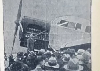 First oil-powered aircraft