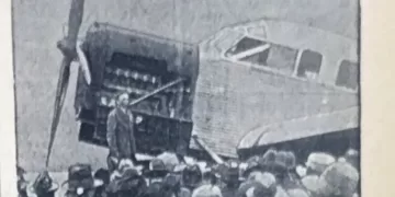 First oil-powered aircraft
