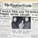 Egypt seeks just Middle East peace