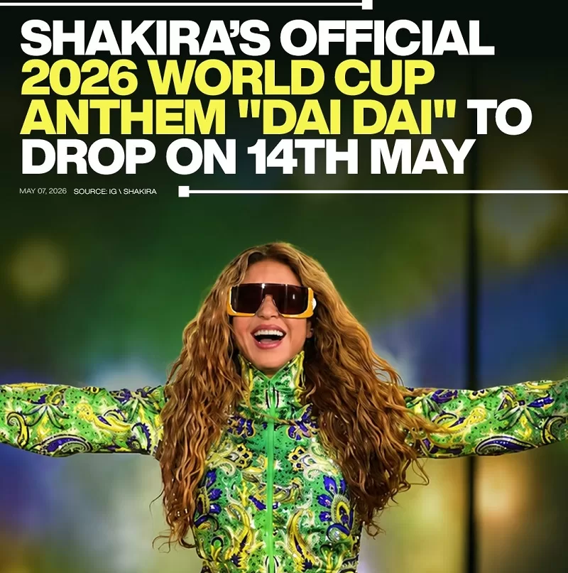 Shakira teases 2026 World Cup song 14 - Egyptian Gazette
