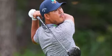 Si Woo Kim leads CJ Cup