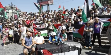 Protesters in Spain condemn police handling of Gaza flotilla activists
