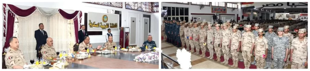 MoD Zaher highlights readiness, nat'l security in meeting with W. Military Zone troops 12 - Egyptian Gazette