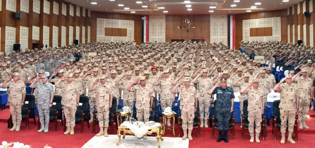 MoD Zaher highlights readiness, nat'l security in meeting with W. Military Zone troops 14 - Egyptian Gazette
