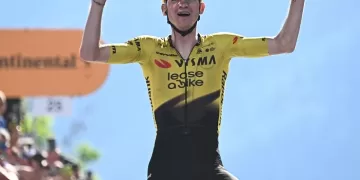 Vingegaard nears Giro triumph