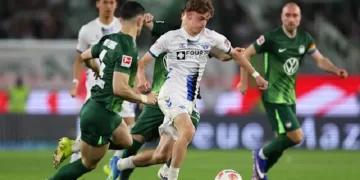 Wolfsburg slips closer to Bundesliga exit