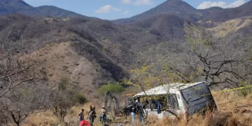 At least 11 dead in western Mexico after bus careens off highway 