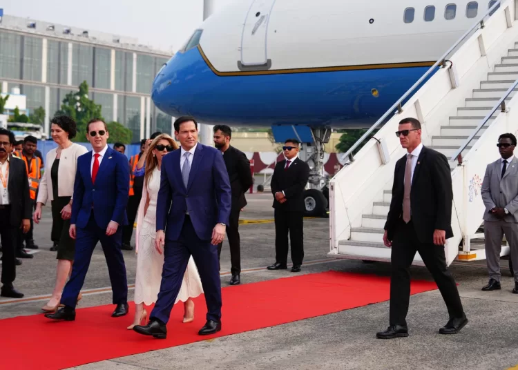 Rubio, India, Quad