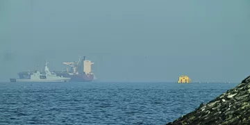 Ship attacked near Strait of Hormuz