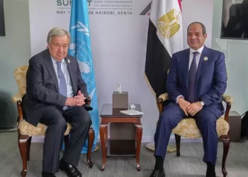 Guterres lauds Sisi’s efforts to strengthen security, stability in Middle East, Africa