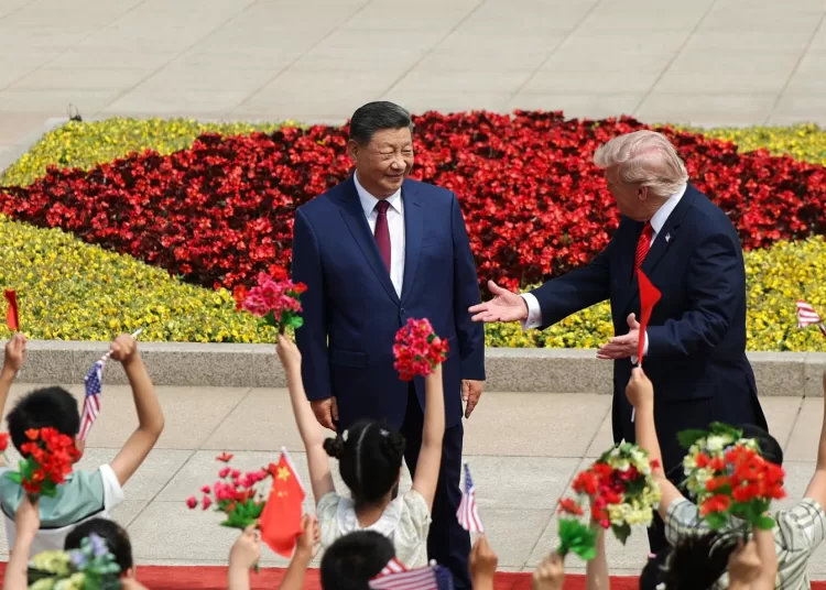 Trump, China, Xi